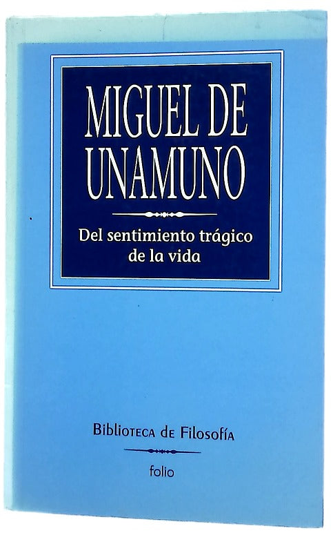 Del sentimiento trágico de la vida