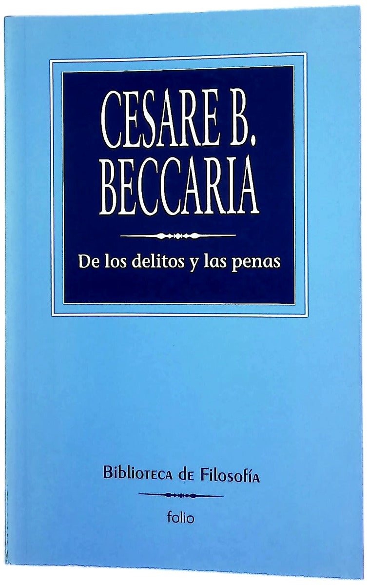 De los delitos y las penas