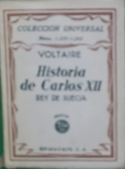 Historia de Carlos XII