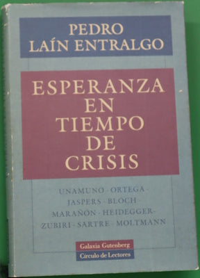 Esperanza en tiempo de crisis