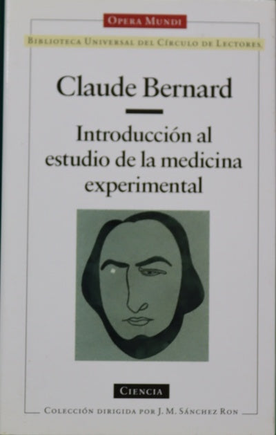 Introducción al estudio de la medicina experimental