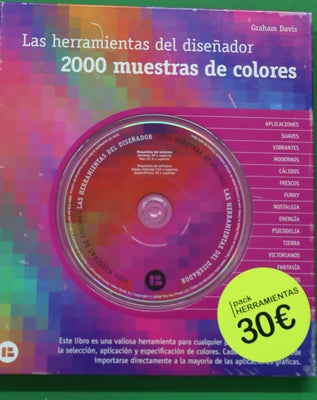 Las herramientas del diseñador. 2000 muestras de colores