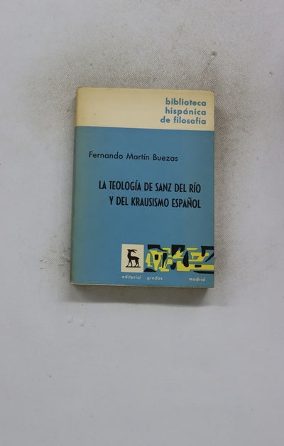 La teología de Sanz del Río y del Krausismo español