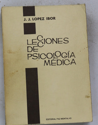 Lecciones de psicología médica