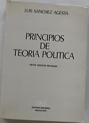 Principios de teoría política