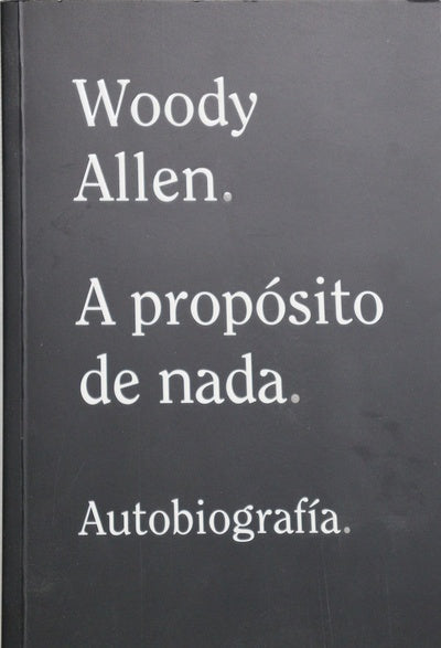 A propósito de nada