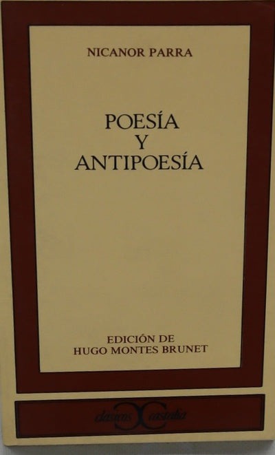 Poesía y antipoesía