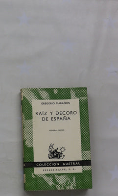 Raiz y decoro de España