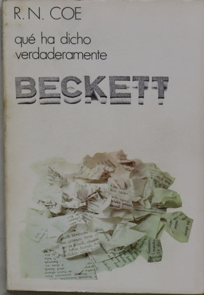 Qué ha dicho verdaderamente Beckett
