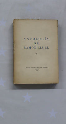 Antología de Ramón Llull (v. I)