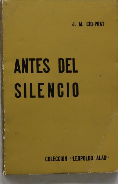 Antes del silencio