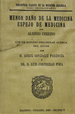 Menor daño de la medicina espejo de medicina (t. XIV)