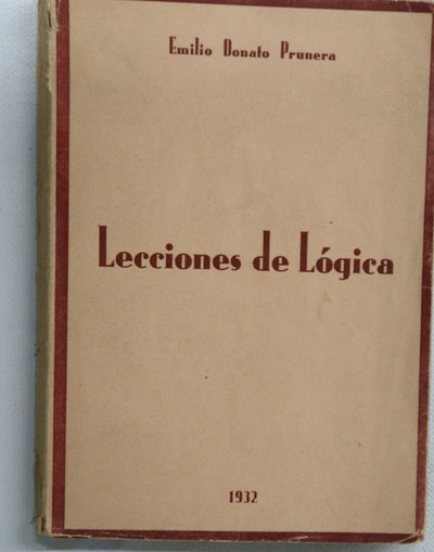 Lecciones de Lógica