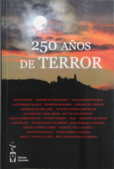 250 años de terror antología