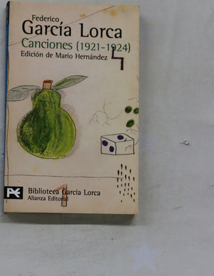 Canciones : 1921-1924