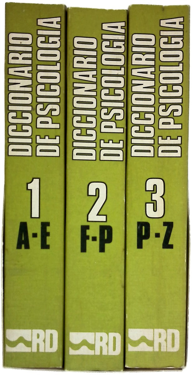 Diccionario de psicología 1,2,3