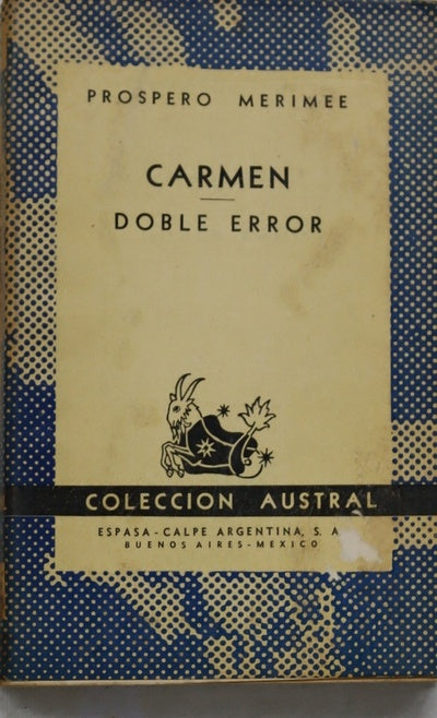 Carmen. Doble error