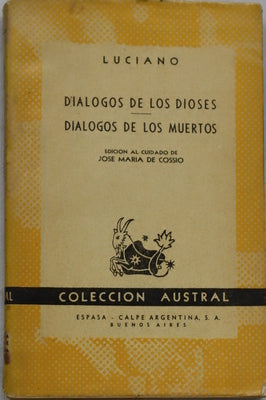 Diálogos de los dioses. Diálogos de los muertos