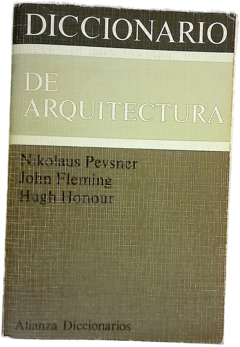 Diccionario de arquitectura
