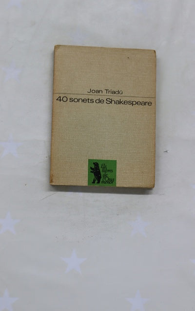 40 sonets de Shakespeare