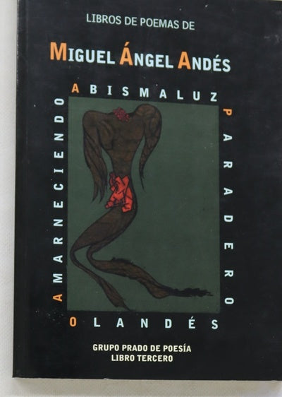 Libros de poemas de Miguel Ángel Andés