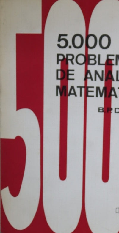 5000 problemas de análisis matemático