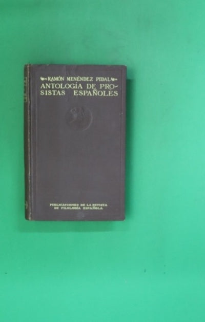 Antología de prosistas españoles