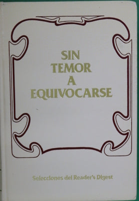 Sin temor a equivocarse