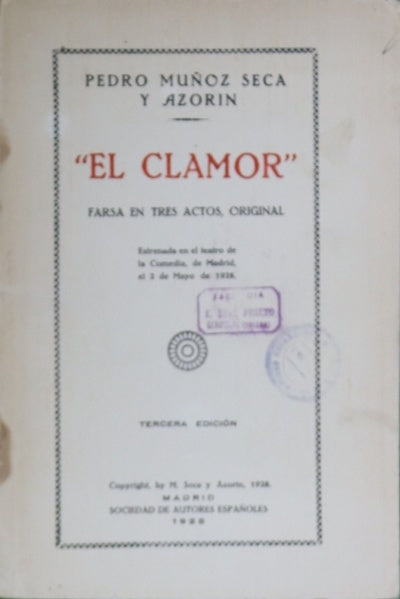 El clamor farsa