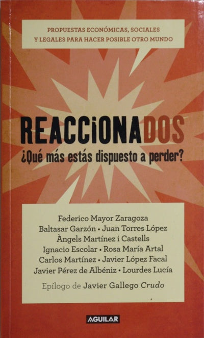 Reaccionados : ¿qué más estás dispuesto a perder?