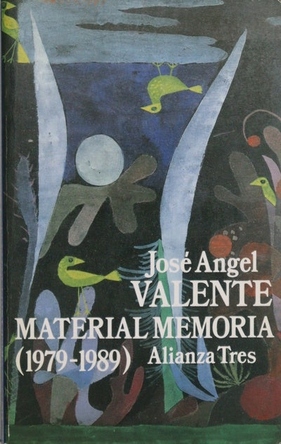Material memoria trece años de poesía, 1979-1992