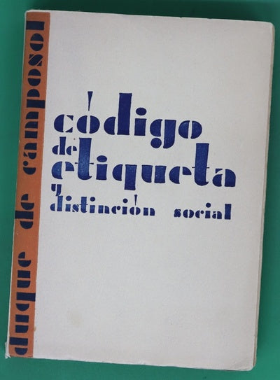 Código de etiqueta y distinción social
