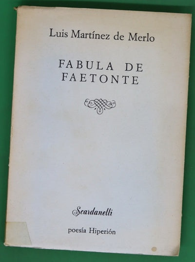 Fábula de Faetonte (1977-1981)