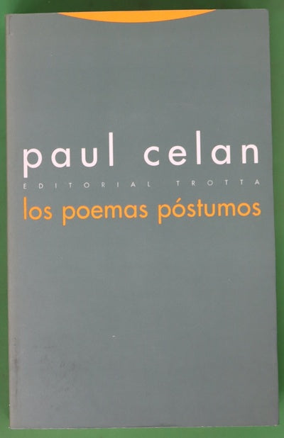 Los poemas póstumos