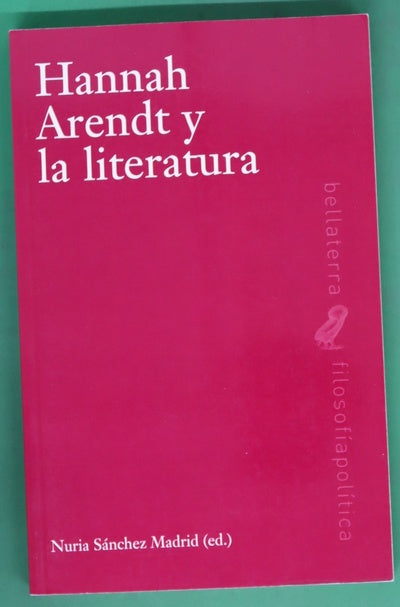 Hannah Arendt y la literatura