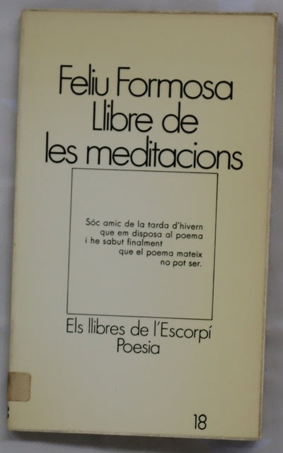 Llibre de les meditacions
