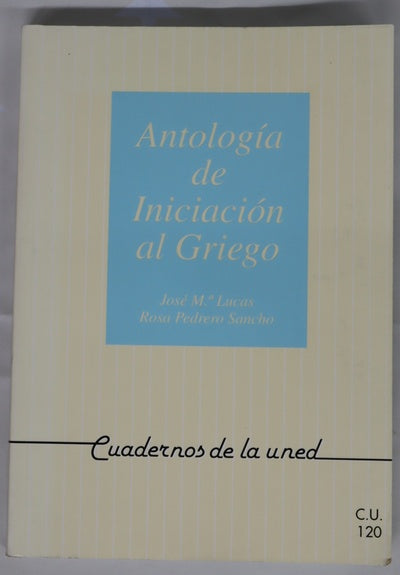 Antología de iniciación al griego