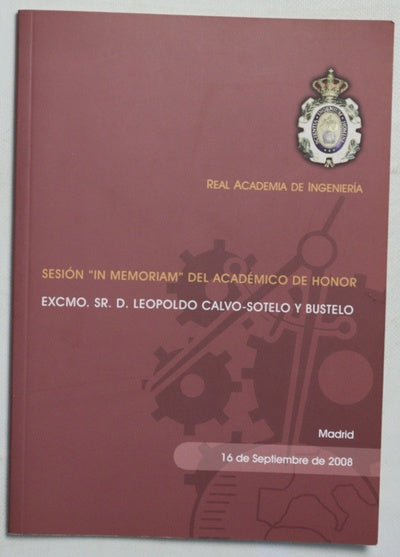Sesión in memoriam del academico de honor