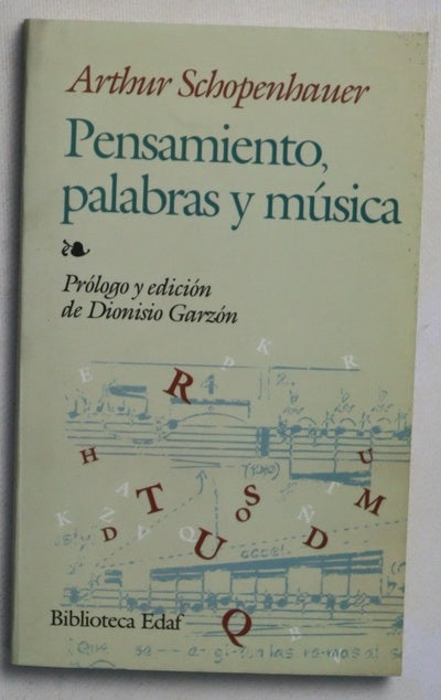 Pensamiento, palabras y música