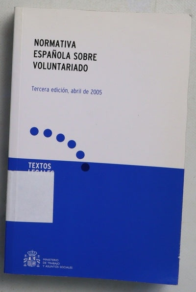 Normativa española sobre voluntariado