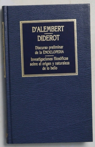 Discurso preliminar de la enciclopedia