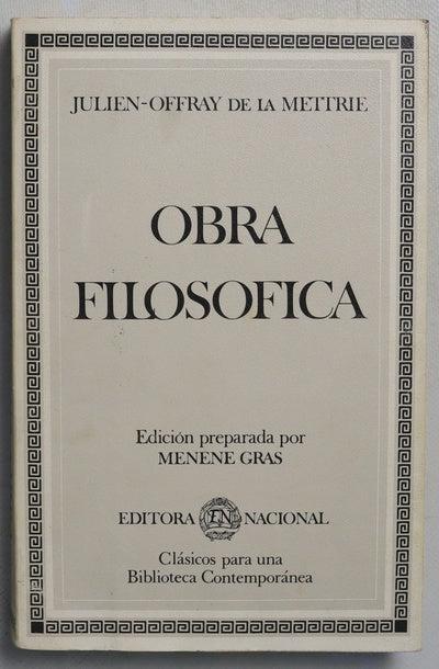 Obra filosófica