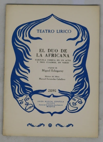 El dúo de La Africana.