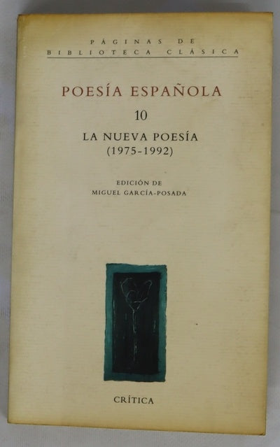 Poesía española