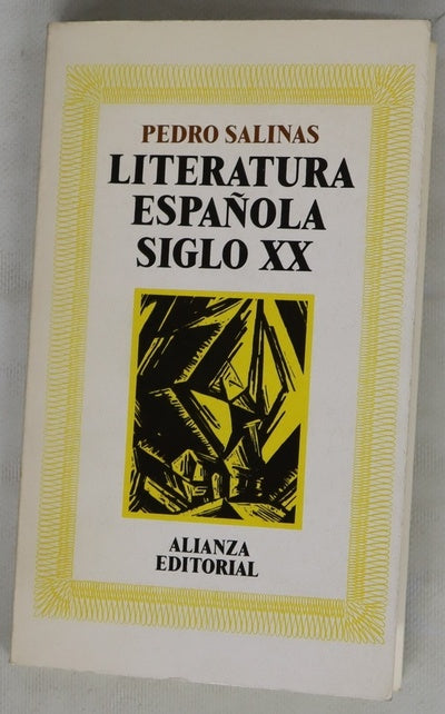 Literatura española, siglo XX