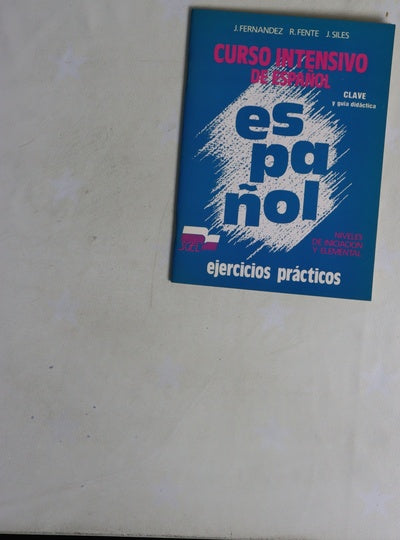 Curso intensivo de español nivel iniciación