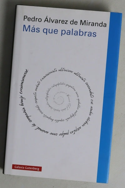 Más que palabras