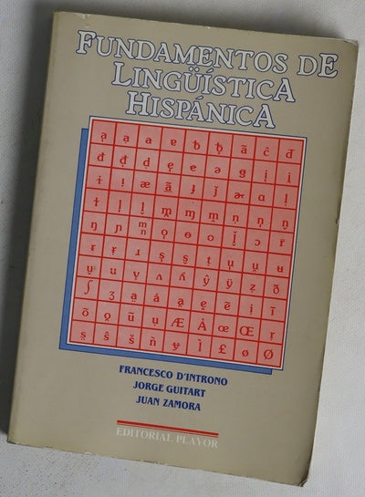 Fundamentos de lingüística hispánica