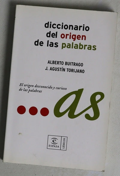 Diccionario del origen de las palabras