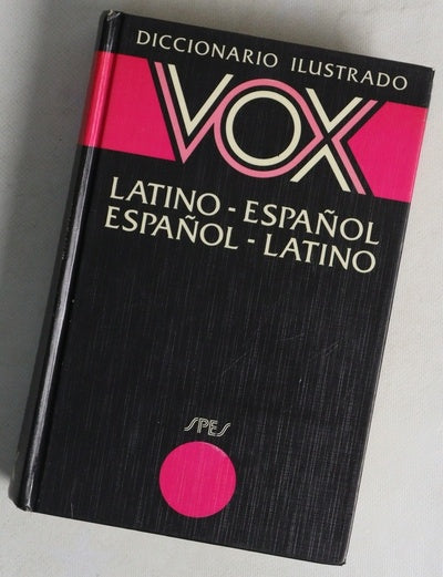 Diccionario ilustrado latino-español, español-latino